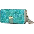 Pomelo Best Women Wallets RFID Ladies Purses with Multiple Card Slots and Roomy Compartment