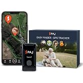 PAJ Easy Finder 4G - Mini GPS Tracker for Elderly, Kids & Dementia Care - SOS Emergency Button, Voice Messages & Real-Time Lo