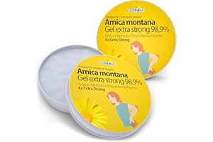 Crema Arnica Gel Forte - Pomata Arnica per Cervicale, Sciatica, Muscoli e Articolazioni - Made in Italy by Serinina