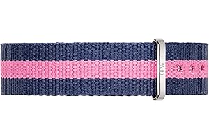 Daniel Wellington Orologio Cinture Quarzo Donna con Cinturino in Nylon DW00200049