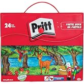 Pritt Pastel Boyalar, canlı renkler ve rahat uygulamalı pastel boya, yumuşak &ccedil;ocuk boyası, kolay kullanımlı resim boyası, day