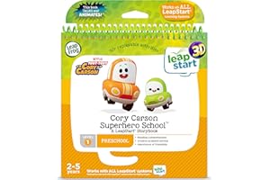 LeapFrog- LeapStart Toot Escuela de superhéroes Cory Carson, Individual, Multicolor, 1.8 x 17.8 x 18.7 cm (Vtech Electronics 462503)