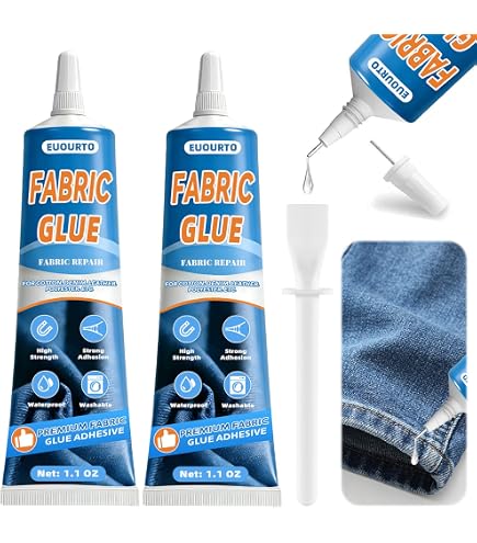 Collall - Collall Klar und Schnell Trocknend (100ml) Wasserfest Textil Kleber Flasche mit Handlich Dosieren Kappe