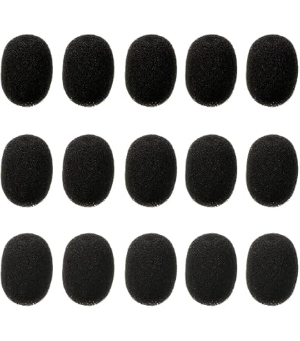 Spirastell Mic Covers,Covers Lapel Windscreens Mic Covers Lapel Headset 5pcs Moweo Huiop Dsfen Windscreensc