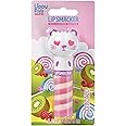 Lip Smacker - Lippy Pal Swirl Gloss Collection - Kitten Lip Gloss for Kids - Kiwi Flavour - Lip Gloss for Girls with Animal Figures - Kitten Single Blister Pack