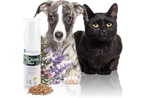 PYOclean Spray pour Chiens & Chats | Spray Purifiant Sans Rinçage | Soin Naturel pour Peaux Sensibles | Aide à Rééquilibrer la Flore Cutanée | 50 ml | Dermoscent