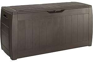 Keter Baule Hollywood Marrone 270 Lt In Resina Cm 117X45X57.5 H