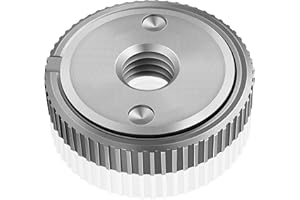 SIDEREUM Profesional Tuerca de Sujeción Rápida SDS Clic M14 Tuerca de Liberación Rápida para Amoladoras Angulares de AEG, Black & Decker, Dewalt, Flex, Hitachi, Metabo, Makita