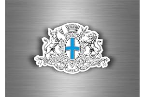 Akachafactory Autocollant Sticker Voiture Moto Blason Ville Marseille armoirie Drapeau 13 r2