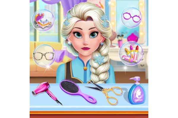 Juego de Peluquería para Niñas – Cambio de Imagen de Princesa