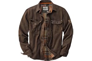 Legendary Whitetails Kurtka Mężczyźni Journeyman Shirt Jacket, Flannel Lined Shacket for Men, Water-resistant Coat Rugged Fall Clothing