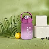 Selka Home - Briella 1000 ML Pipetli Motivasyon Matara (Lila - Mor)