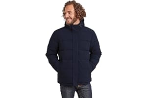 TOG 24 Askham Mens Ultra Warm Wind and Water Resistant Padded Winter Jacket with Adjustable Hood, Heavyweight Warmth, Quilted Coat, Ideal For Winter