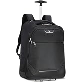 &Uuml;niseks Laptop &Ccedil;antası 41621601-01 Roncato Joy Medıum Cabın Backpack Trolley (42 L) Nero