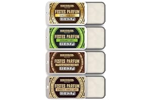 ‎VIKING REVOLUTION Viking Revolution - Kolonya - Festes Parfüm für Männer - Parfum Herren mit Gewürzvanille, Süßer Tabak, Majestätisches Oud, Bergamotte - Geschenke für Männer - 4er-Pack - 4 x 14 g