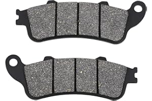 AHL Motocicleta Pastillas de freno Trasero para NT 700 V6/VA6/VA7/V7/VA8/V8 Deauville 2006-2009(Semi metal)