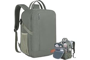 VMIKIV Bagage Cabine 45x36x20 pour Easyjet,Sac à Dos Voyage Cabine Avion,Sac de Voyage pour Bagage à Main,Sac a Dos Ordinateur 15,6 Pouces pour Femme Homme,avec Poches Antivol