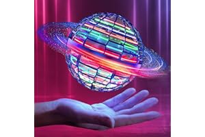 OKKIDY Flying Orb Ball Toys, Hover Flying Ball Hand Controlled Hover Ball Mini Drone for Kid Flying Toy, Flying Toy Gifts for Boys Girls 6 7 8 9 10 11 12+ Years Kids Adult, Blue