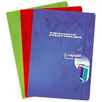 Lot De 25 Cahiers Clairefontaine - 17x22 Cm, 32 Pages Grands Carreaux - Papier 70g - Couleurs Assorties