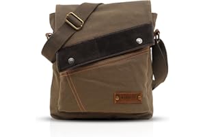 FANDARE Vintage Messenger Torba na ramię Komputer Briefcase Torby Praca Szkoła Crossbody Torba Damska Męska Płótno