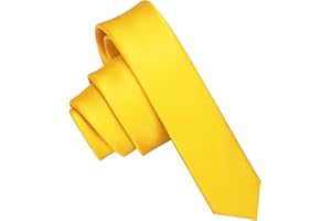 JEMYGINS Cravatta Uomo Multicolore Cravatte Extra Fini 4CM