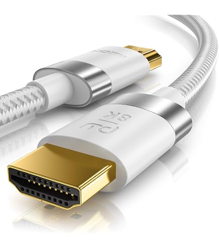 DeleyCON Câble Alimentation 2m - Fiche Type F Vers Prise C13 - Pour PC, Moniteur, Imprimante