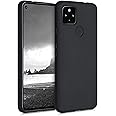 kwmobile Case Compatible with Google Pixel 4a 5G Case - Soft Slim Protective TPU Silicone Cover - Black