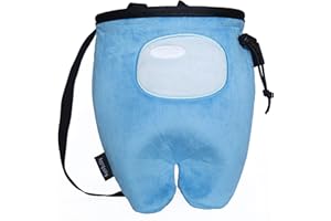 Rockbuddy Chalk Bag for Rock Climbing - Bouldering Chalk Bucket with Quick-Clip Belt, Zipper Pocket and Brush Holder