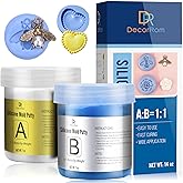 Silicone Putty - 400g Flexible Silicone Mold Making Kit - Easy 1:1 Mixing Ratio Fast Curing Moulding Putty for Reusable Mould