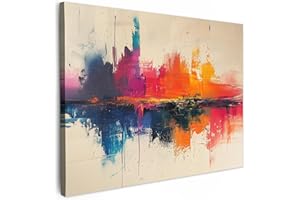 MuchoWow© Quadri Moderni Camera Da Letto 70x50 cm Foto Quadro Con Cornice Decorazioni Parete Soggiorno Stampa Su Tela Moderna Cucina SalottoAcquerello - Arte - Moderno