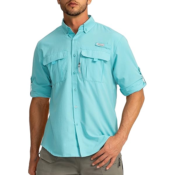 Full Sleeve Mens Fishing Shirts Amazon HABIT Men's Long Sleeve