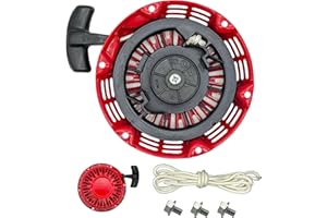 YGQ Lanceur GX160 Seilzugstarter pour Honda GX200 GX120 Pull Cord Replacement Red 28400-ZH8-023ZB 28400-Z0T-003ZB 28400-Z4M-305ZB