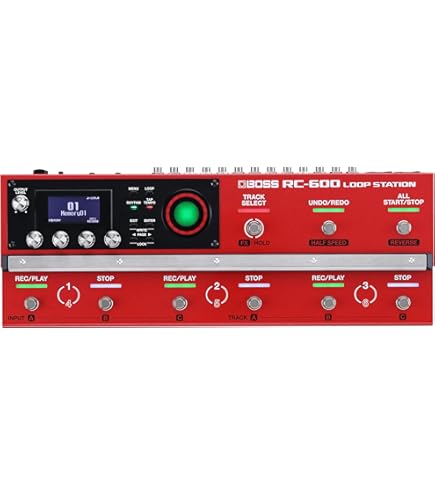 BOSS RC-30 Döngü İstasyonu - Çift Stereo Parçalar, Dahili Efektler