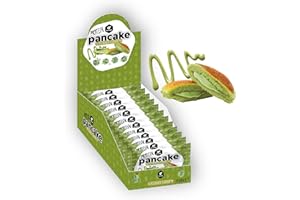 ‎GO FITNESS Go Fitness Protein Pancake - [12 x 50 gramm ] Pistachio High Protein Snack, frisch gebacken & extrem lecker - Eiweißriegel alternative mit 13g Eiweiß pro Pancake