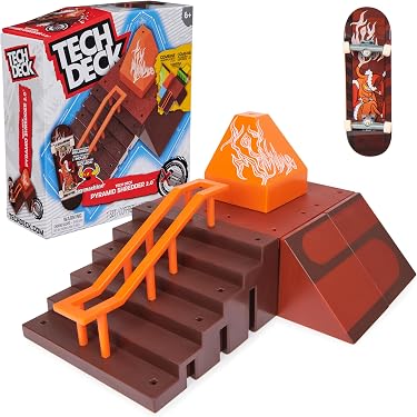 QINIFIFY Lot De 5 Mini Finger Skateboards – Planches à Roulettes De Doigt Avec Vrais Camions Et Grip – Cadeau Fun Pour Enfants Dès 3 Ans (Motif Aléatoire)