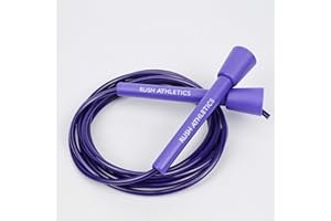 RUSH ATHLETICS - Corda per atletica, colore: viola, ideale per boxe, MMA Cardio Fitness Training - Velocità - Corda regolabile da 3,4 m, venduta da RUSH ATHLETICS