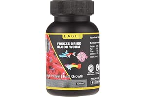 Horizone Eagle Freeze Dried Blood Worms 100 Ml, Multicolor
