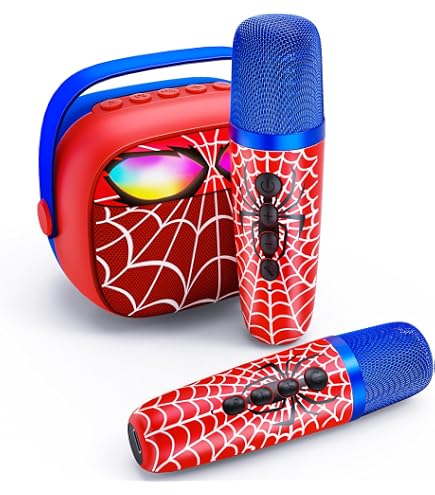 Lexibook Guitare électronique lumineuse Ladybug avec lunettes-micro pour enfants - 2 modes de