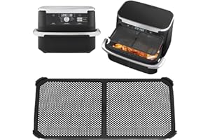 POFIBO Grille Anti Projection pour Air Fryer Ninja 10,4 L AF500EU - Protection en Silicone Réutilisable pour Friteuse à Air Chaud, Protection Efficace de la Spirale Chauffante, Facile à Nettoyer