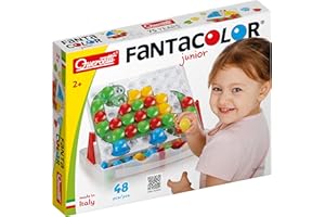 Quercetti - Fantacolor Junior, gioco di bottoni per bambini da 2 anni – 4190