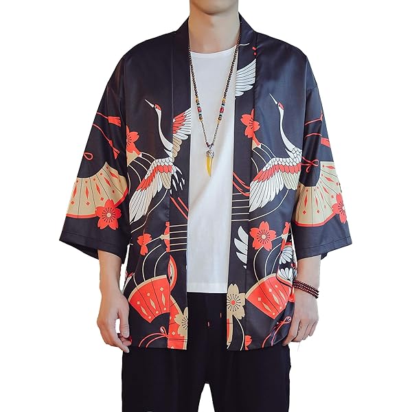 Buy Mens Kimono / Yukata / Kimono / Japanese Kimono / Kimono Traditional / Long Kimono Online in India