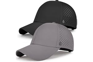AOPREL Baseball Cap Breathable Mesh Golf Hat Quick Dry Adjustable Baseball Cap For Men And Women Sports Running Training