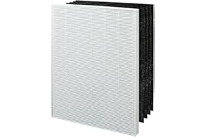 Filtro di Ricambio C per Purificatore d'Aria WINIX. Filtro HEPA H13 (99.999%) e 4 Filtri a Carbone - Compatibile con WINIX P150. Utilizza Tecnologia PlasmaWave ed una Filtrazione a 3 Stadi