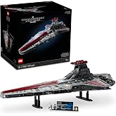LEGO 75367 Venator Sınıfı Cumhuriyet Saldırı Kruvaz&ouml;r&uuml; - Yeni. | UCS Yetişkinler i&ccedil;in Ara&ccedil; Model Kiti, 2 Minifig&uuml;r, Teşhir Se