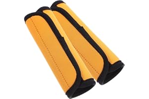 Yardwe 2 empuñaduras para mancuernas, empuñaduras de barra para sentadillas, almohadilla de espuma, cubierta horizontal desmontable para barras