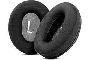 ACCOUTA Oddychające wymienne poduszki nauszne kompatybilne z zestawami słuchawkowymi do gier HyperX Cloud I/Cloud II/Cloud Alpha/Stinger/Flight/Flight S Poduszki nauszne z wysokiej jakości pianki