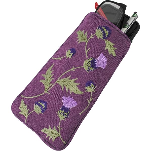 Flower Eyeglass Case | Embroidery Garden