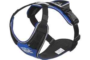 Julius-K9, Arnés IDC Longwalk, Azul-Gris, Tamaño: M