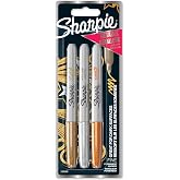 Sharpie Metalik Mark&ouml;r, Karışık 3'l&uuml; Paket
