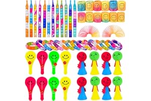 FORMIZON Anti-Stress Fidget Toy Set, Pop Bracelets it, Rainbow Spiral Bobine, pour Enfants Adultes Petits Cadeaux Anniversaire